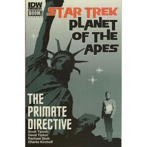 Pre Owned Comic Star Trek Planet Of The Apes Primate Directive #1 B Classic